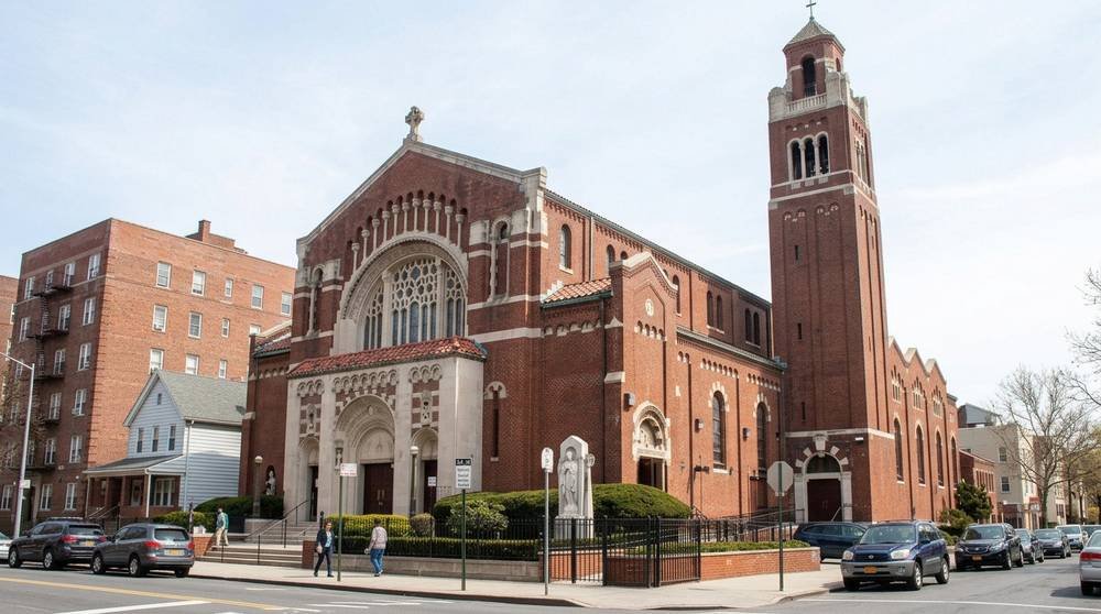 St. Bartholomew Church in Elmhurst, where KKI celebrates Mass on the fourth Sunday